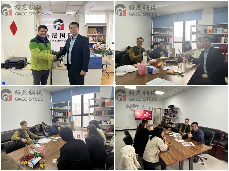 Gnee Customer visit Gnee Customer visit